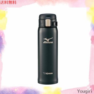 象印マホービン(ZOJIRUSHI) 象印 水筒 直飲み 軽量ステンレスマグ 「MIZUNO」モデル 480ml ブラック SM-SM48-BA