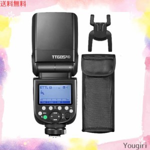 【正規品 技適マーク付き日本語説明書付】GODOX Thinklite TT685II-C TTL 2.4G 無線ラジオシステム マスターとスレーブ スピードライト 