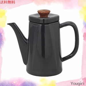 野田琺瑯 コーヒーポット ホーロー 1.2L グレー 日本製 アンビ ANB-1.2PGR