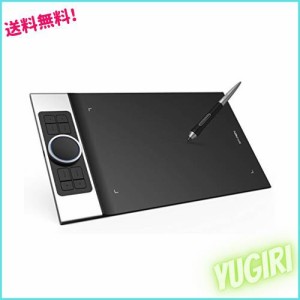 XPPen ペンタブ 板タブ 9x5インチ Androidスマホ対応 傾き検知機能 筆圧8192 充電不要ペン お絵かきソフトウェア付き プロ イラスト 漫画