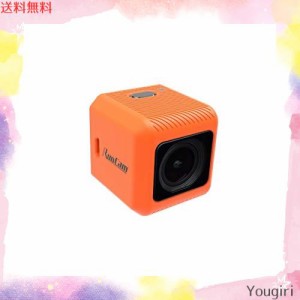 RunCam 5 小型FPVカメラ 録画カメラ 56g超軽量 アクションカメラ 4K 手ブレ補正 耐衝撃 145度広角視野 QRコードで簡単設定可能 レーシン