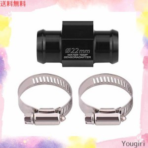 水温計ゲージ 18 mm 22 mm オートバイ 水温センサーアダプター パイプセンサーアダプター 水温計 ジョイントパイプ ゲージジョイントパイ