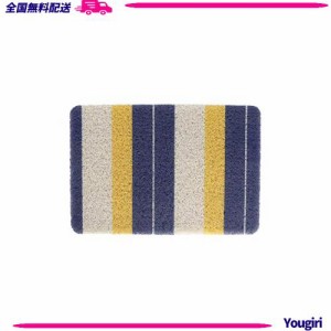 ダルトン(Dulton) インテリア雑貨 PVC マット ネイビー/イエロー Sサイズ PVC MAT NAVY/YELLOW H19-0078S/NYL