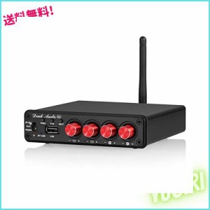 Douk Audio 4 チャンネル Bluetooth アンプ, 50W×4 HiFi デジタル パワーアンプ ステレオ オーディオアンプ[M4]