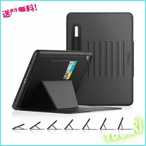 SEYMAC stock iPad 無印 第6世代/第5世代 9.7インチ(2018/2017) / Air2 / Pro 9.7 ケース 耐衝撃 多角度横置き調節 オートスリープ ペン