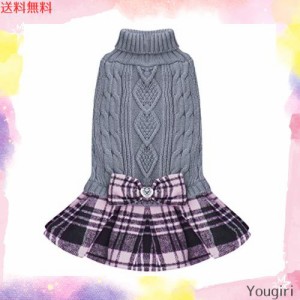 kyeese 犬服 セーター 冬 いぬのふく 犬の服 ドッグウェア ニットセーター 秋冬 防寒 暖かい チワワ服 トイプードル服 チワワ服 可愛い 