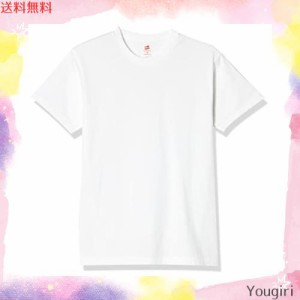 [ヘインズ] Tシャツ 半袖 ヘインズプレミアムジャパンフィット クルーネックTシャツ アンダーウェアプレミアム HM1-V001 メンズ ホワイト