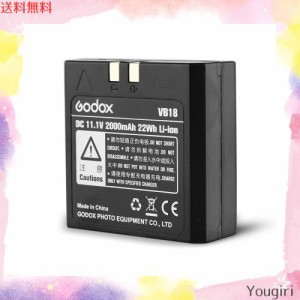 Godox VB18 リチウムイオン電池 Godox V860II対応 11.1V 2000mAh リチウム電池 Godox V860IIC V860IIN V860IIS V860IIF V860IIO V850IIフ