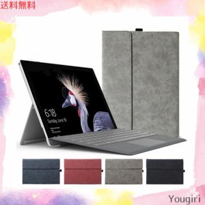 Surface Go4/Surface Go3/Surface Go2/Surface Go ケース 耐衝撃 全面保護ケース【キーボード付も収納可能】スタイラスホルダー付き サー