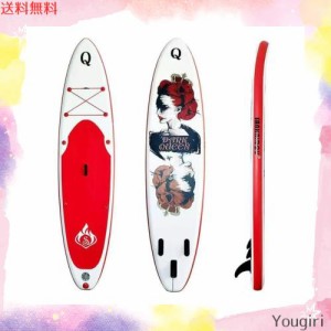 SUP パドル ボード インフレータブル サーフ ボード 積載 200kg (女王本体)