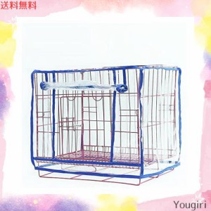 Botocoo 犬小屋犬 ケージカバー ペットサークルカバー 猫 ケージカバー 犬猫用 透明で防水 保温性 小動物ケージカバー収納便利屋内と屋外