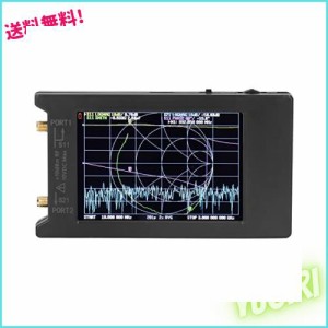 ポータブルベクトルネットワークアナライザキット、50kHz〜6.3GHz HF VHF UHFアンテナアナライザ、4インチスクリーン、S11、S21、IFFT、T