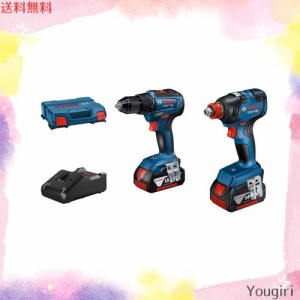 Bosch Professional(ボッシュ) コードレスインパクトドライバーインパクトレンチ兼用(GDX18V-200H)+コードレスドライバードリル(GSR18V-5