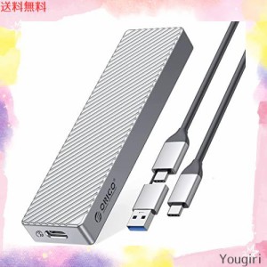 ORICO USB3.2 Gen2 10Gbps M.2 NVME SSD 外付けケース M.2 SSD ケース NVMe SSD ケース 接続 NVMe/PCIE専用 M-Key M2 ケース に適用 2230