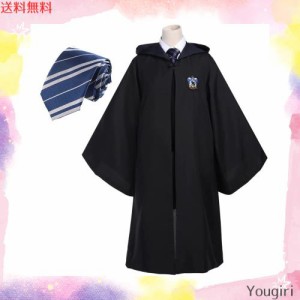 [§ＵＴ∞ＵＮ−ＴＩＮ] ハリーポッター ローブ Ravenclaw レイブンクロー 衣装 単品 コスチューム cosplay 男女共用 L ネクタイ付き