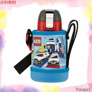 スケーター (skater) 水筒 トミカ 400ml 子供用 カバー付き KSTCH4-A