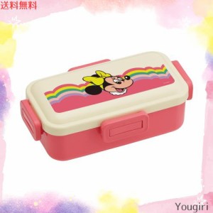 スケーター (skater) 弁当箱 ディズニー レトロ ミニーマウス 530ml 抗菌 ふんわり盛れる ドーム型フタ 女性用 日本製 PFLB6AG-A