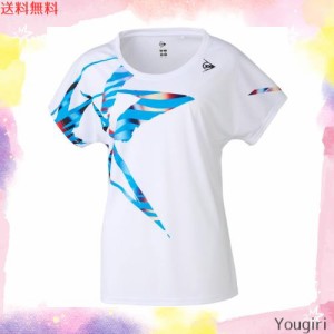 DUNLOP(ダンロップ) テニスウェア レディース ゲームシャツ DAP-1321W ホワイト O