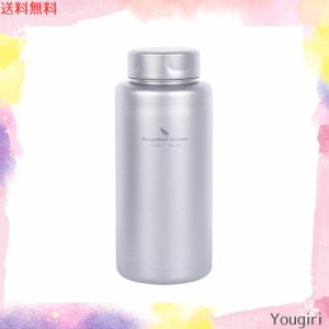 Boundless Voyage チタン 水筒 ボトル 1000ml大容量 広口 直飲み水筒 アウトドア キャンプ 登山 自転車 スポーツボトル 漏れ防止 チタン