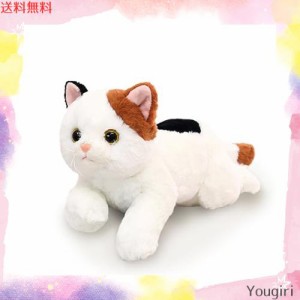 三毛猫 ぬいぐるみ 50cm ネコ 猫 抱き枕 リアル 生々しい寝具 可愛い 柔らかい ふわふわ もちもち ぬいぐるみ 可愛い 寝具 お祝い ふわふ