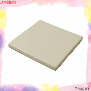 [山善] プレイマット 赤ちゃん 60×60cm 厚み5cm 正方形 マット 床 フロア 完成品 アイボリー IRM-6060C(IV)