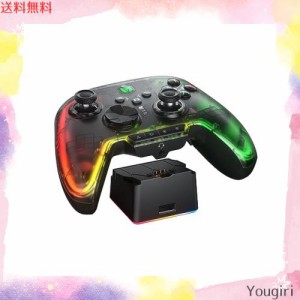 BIGBIG WON Rainbow 2 Pro ワイヤレス Switchコントローラー Nintendo Switch/PC Windows/Android/iOS用Bluetooth 有線 PCゲームコントロ