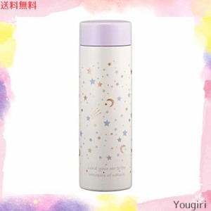 スケーター(Skater) マグボトル 星柄 350ml 超軽量 ステンレス 水筒 STYL4-A