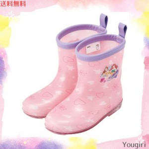 スケーター(Skater) レインブーツ シューズ 長靴 子供用 ディズニー プリンセス 反射テープ付 16cm RIBT16-A