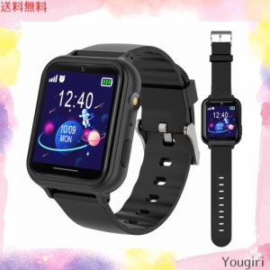 PTHTECHUS? キッズ 子供 腕時計 スマートウォッチ smart watch for kids 自撮りカメラ 写真 ゲーム 音楽再生 かわいい目覚まし時計 アラ