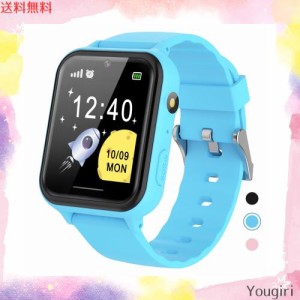 AYATAHA? キッズ 子供 腕時計 スマートウォッチ smart watch for kids 自撮りカメラ 写真 ゲーム 音楽再生 かわいい目覚まし時計 アラー