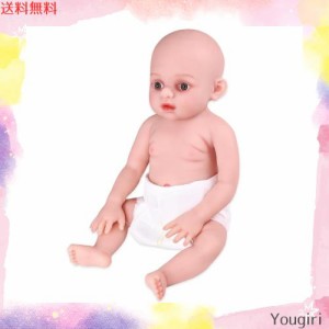 ICEVER リボーンドール シリコンベビードール リアル 赤ちゃん人形 リアルドール シリコン ベビードール baby doll 新生児 44CM 育児練習