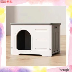 ペット ハウス 猫 ハウス キャット ハウス 犬小屋 組み立てペットハウス キャットハウス おしゃれ 外猫ハウス 屋外 防水 耐重 通気性 防