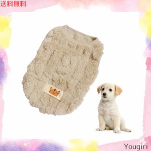 YANYULI ペット服 コート 犬猫用 秋冬 暖かい 防寒 厚い 柔らかい ファッション かわいい 人気 脱毛保護 着脱簡単 お祭り 結婚式 仮装 ク