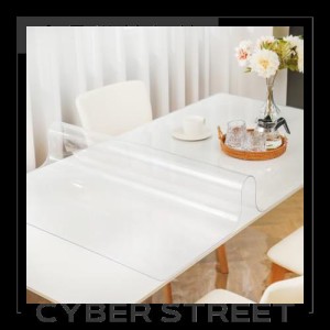 テーブルマット透明 テーブルクロス60*120cm 透明 PVC デスクマット マット テーブルカバー ビニールマット ビニール クリア 長方形 汚れ