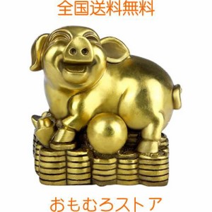 お金の豚 笑い豚 十二支 亥 ガイ 干支 置物 開運祈願 縁起物 開運グッズ 新年の祝い 平安を守る 幸福 運気アップ