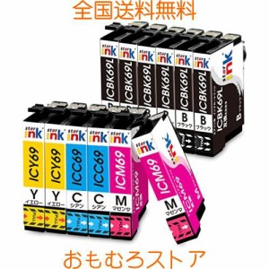 エプソン 対応 IC4CL69 砂時計 Epson 互換インク 12本セット （6BK/2C/2M/2Y） IC69 互換インクカートリッジ PX-105 PX-045A PX-046A PX-