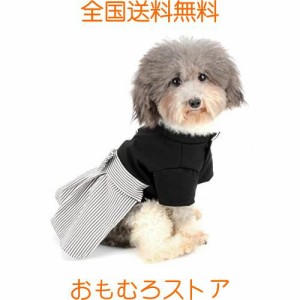 RANPHY 犬の服 着物 袴 和服 和装 小型犬 ドッグウエア 紋付き 猫服 羽織 晴れ着 正装 ペット服 お祝い お祭り お正月 七五三 結婚式 記