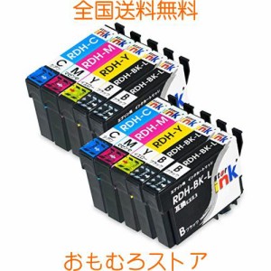 エプソン 対応 RDH-4CL リコーダー Epson 互換インク 10本セット （4BK/2C/2M/2Y） RDH 互換インクカートリッジ PX-048A PX-049A 大容量 