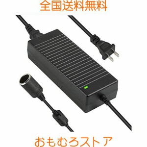 PANASONN AC-DC 電源変換 シガーソケット コンセント 12V acアダプター 10A 120W 車コンバーター 車用品を家庭用へ変換 100-220V 50/60HZ