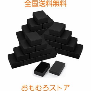 Jie Du ギフトボックス 箱 ラッピング ラッピングボックス ギフト パッケージ アクセサリー30個セット 黒