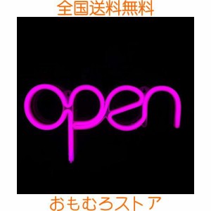 VagaryLightオープン ネオン サイン|お店の看板に|OPEN電気広告ボード|USBプラグ|39.5x21.5x1.5cm|店舗,クラブ,び娯楽場所,飲食店,雑貨,