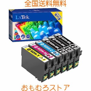 【LxTek】RDH-4CL 互換インクカートリッジ エプソン(Epson)用 RDH リコーダー インク 4色セット+？2本(合計6本) 大容量/説明書付/残量表