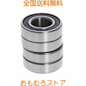 Othmro 深溝玉軸受 17mm内径 35mm外径 10mm厚さ 製品モデル6003-2RS 4個入り Gcr15 軸受鋼 ボールベアリング リールベアリング 軸受け 両