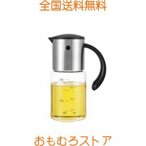 VKCHEF オイルボトル 液垂れしない 醤油差し オイル差し 小さい 醤油さし ビネガー 酢ボトル オリーブ 油さし 調味料入れ 耐熱ガラス ド