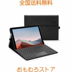 Omnpak Microsoft Surface Pro 7+/ Pro 7 / Surface Pro 6 / Surface Pro 5 2017 / Surface Pro 4 に対応ケース 表面内蔵保護カバー 多視