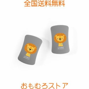 LOUKIN ホワイトボードイレーザー ミニサイズ 子供用 磁気 かわいい ミニホワイトボード消しゴム ミニガラスボードイレーザー 2 個入り 5