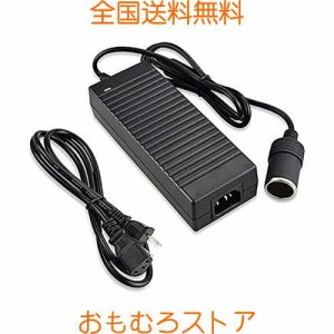 OBEST AC-DC 変換アダプター シガーソケット 12V 10A 交換用 車載用品対応 コンバータ シガーソケットコンセント電圧変換器 ドライブレコ