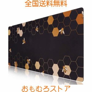 iCasso ゲーミングマウスパッド 大型 90x40cm おしゃれ デスクマット 防水 清潔しやすい 滑り止め ゴムベース ゲーム オフィス ホーム用 