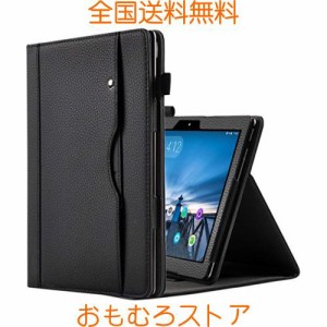 dtab Compact d-42A 8インチ ドコモ タブレット ケース カバー [2020 年 新型] スタンド機能付き カード収納 PUレザー 衝撃吸収 タッチペ