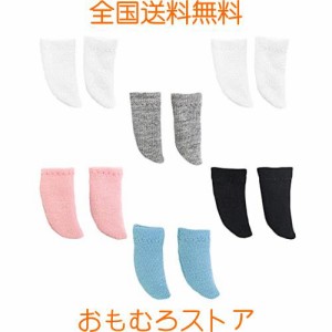 niannyyhouse オビツ11靴下 OB11サイズ用 6足セット オビツ11cmドール